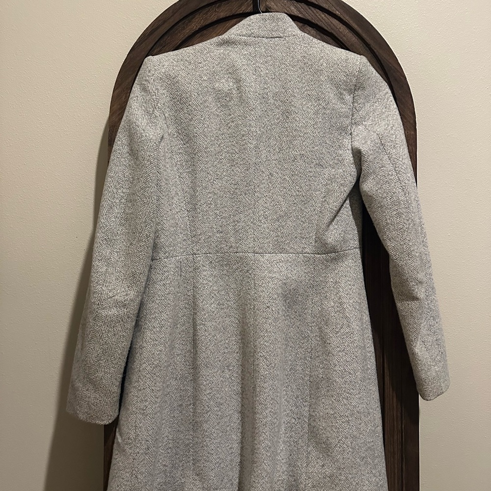 Zara Basic Gray Blazer - image 2